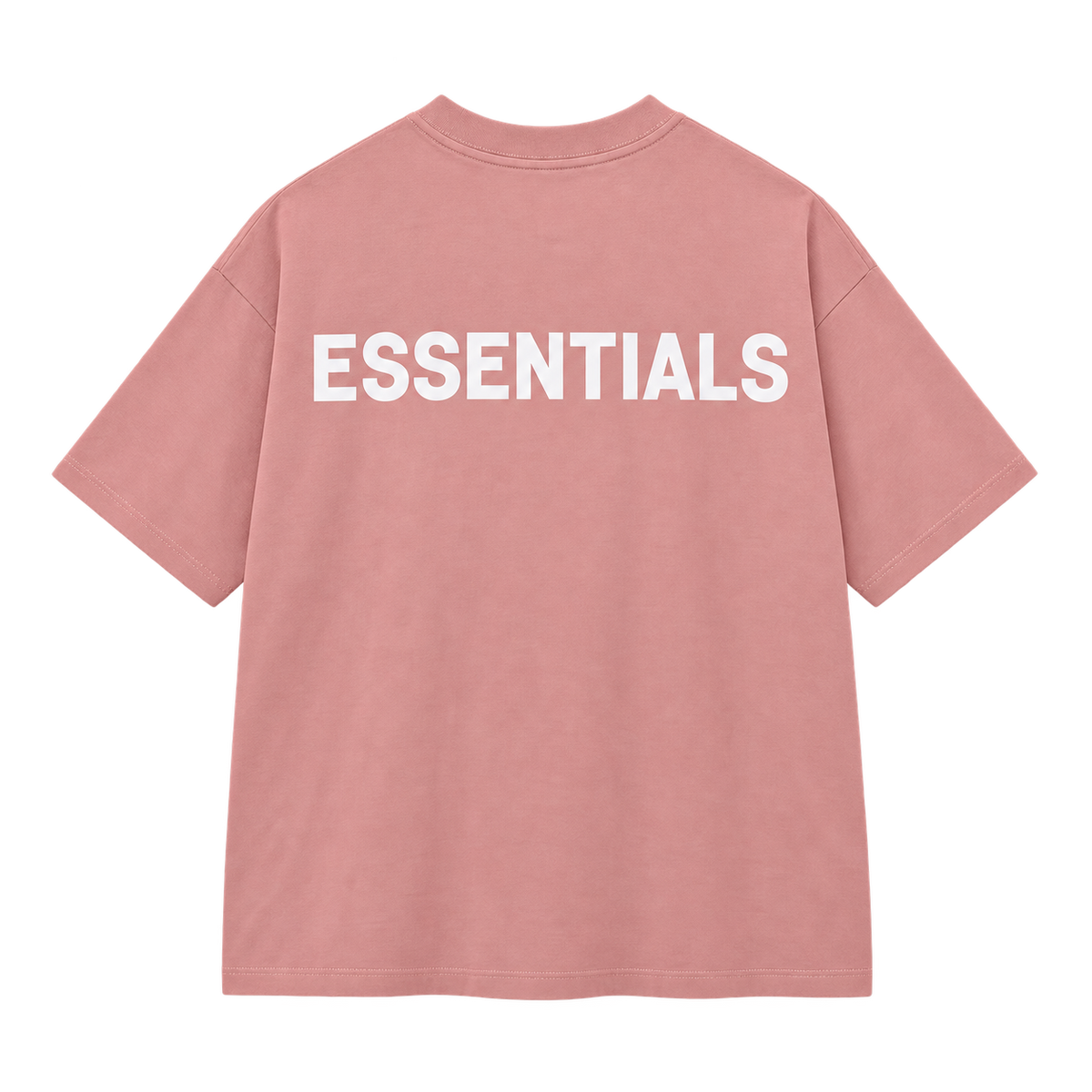 Essentials T Shirt Reflective Pink