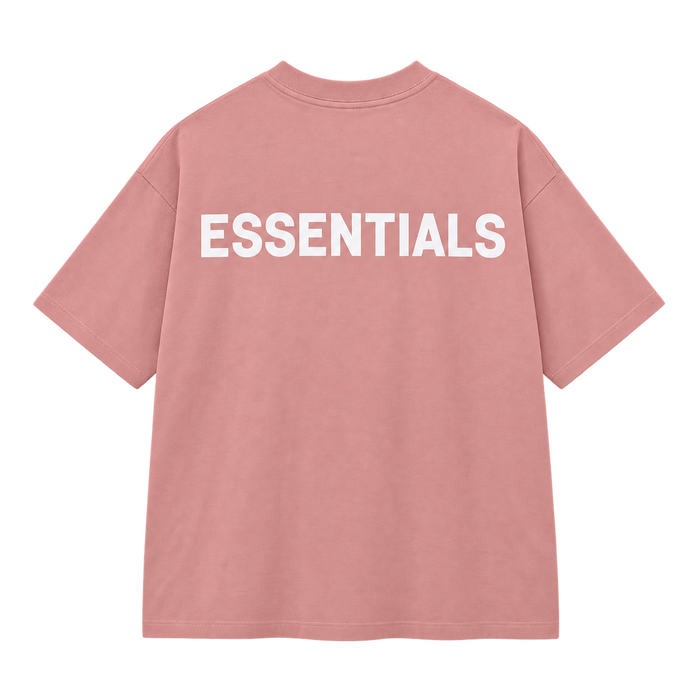 Essentials T Shirt Reflective Pink
