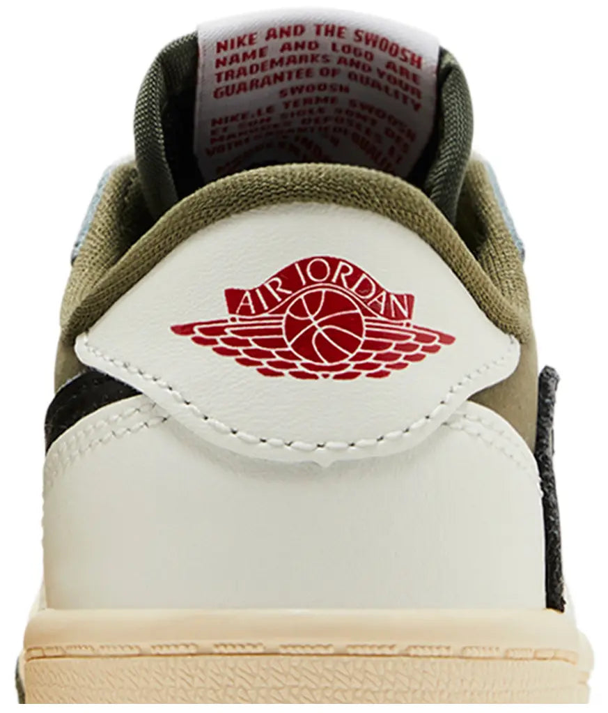 Jordan 1 Low Travis Medium Olive (TD)