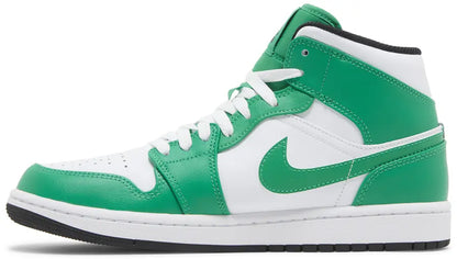 Jordan 1 Mid Lucky Green