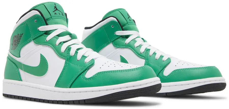 Jordan 1 Mid Lucky Green