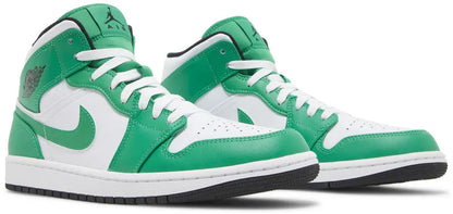 Jordan 1 Mid Lucky Green