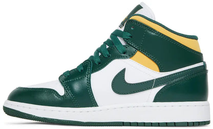 Jordan 1 Mid Sonic Grün