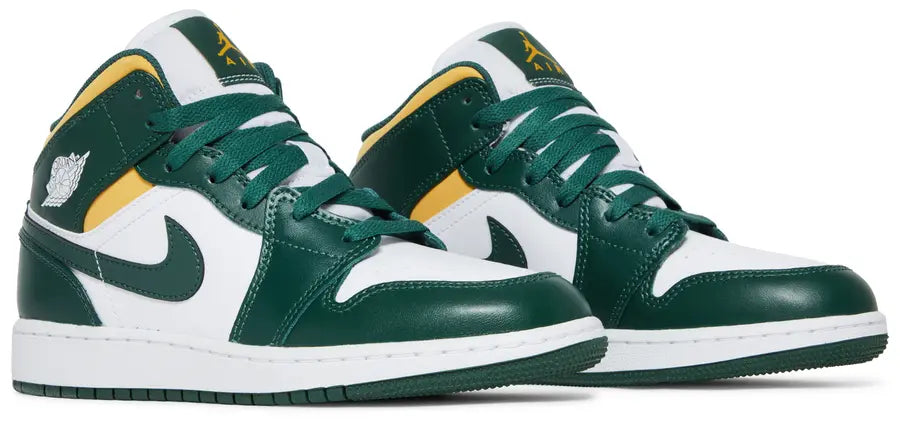 Jordan 1 Mid Sonic Grün