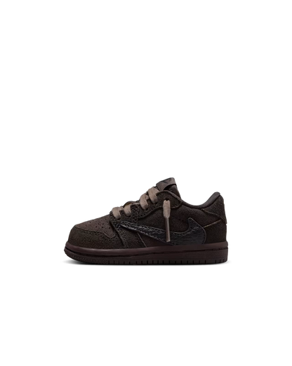 Jordan 1 Low Travis Velvet Brown TD Toddler