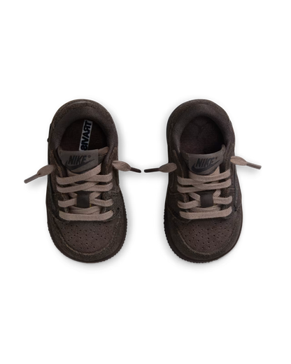 Jordan 1 Low Travis Velvet Brown TD Toddler