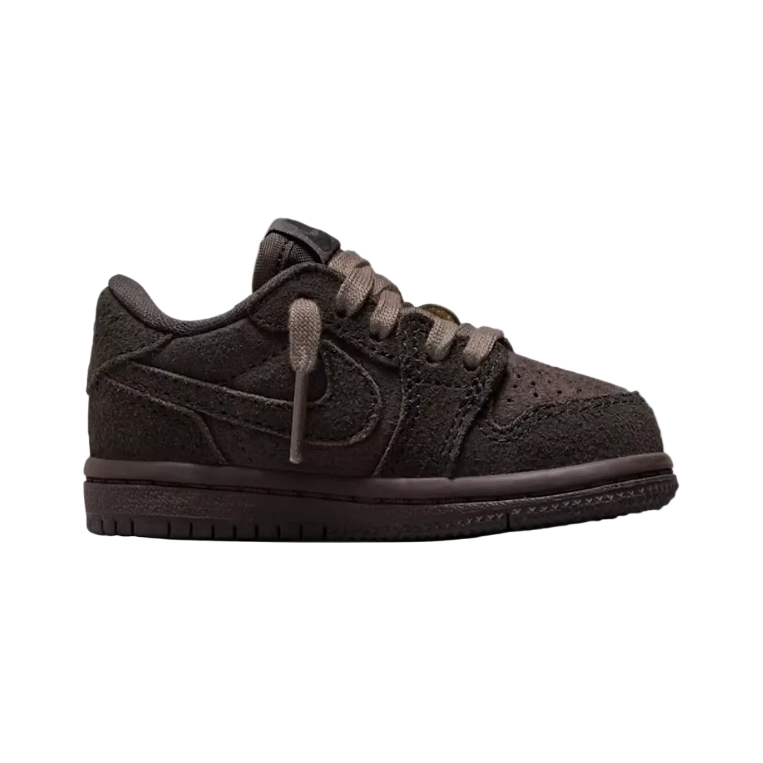 Jordan 1 Low Travis Velvet Brown TD Toddler