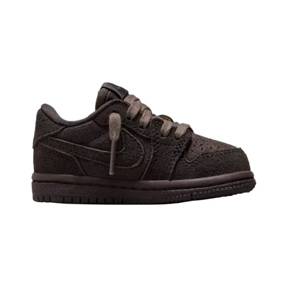 Jordan 1 Low Travis Velvet Brown TD Toddler