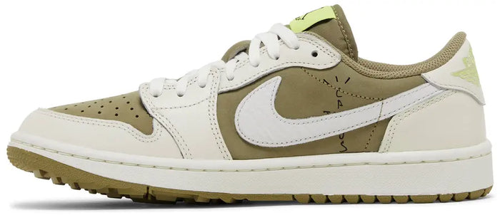 Jordan 1 Low Travis Golf Olive
