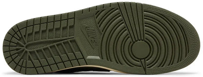 Jordan 1 Low Travis Medium Olive Kids