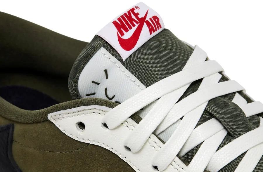 Jordan 1 Low Travis Medium Olive Kids