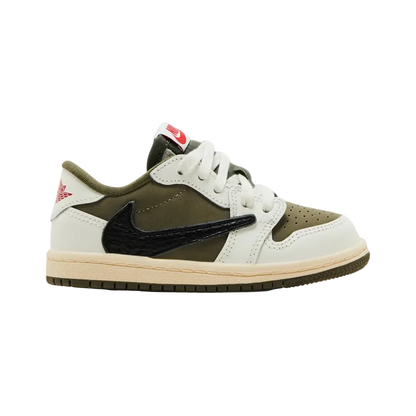 Jordan 1 Low Travis Medium Olive (TD)