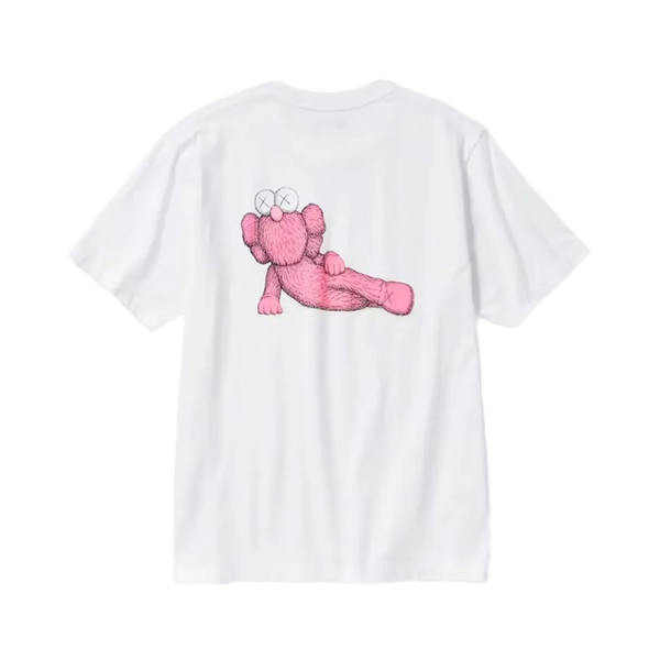 Kaws x Uniqlo Pink Tee