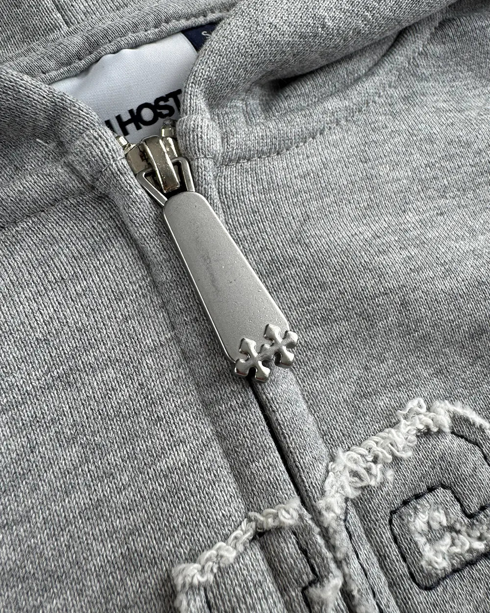 Maison Host Checked Zipped Grey