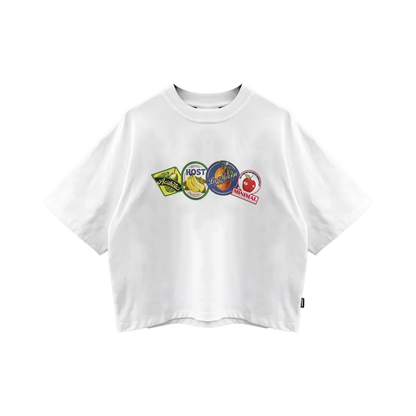 Maison Host Flavorz T-Shirt Weiß