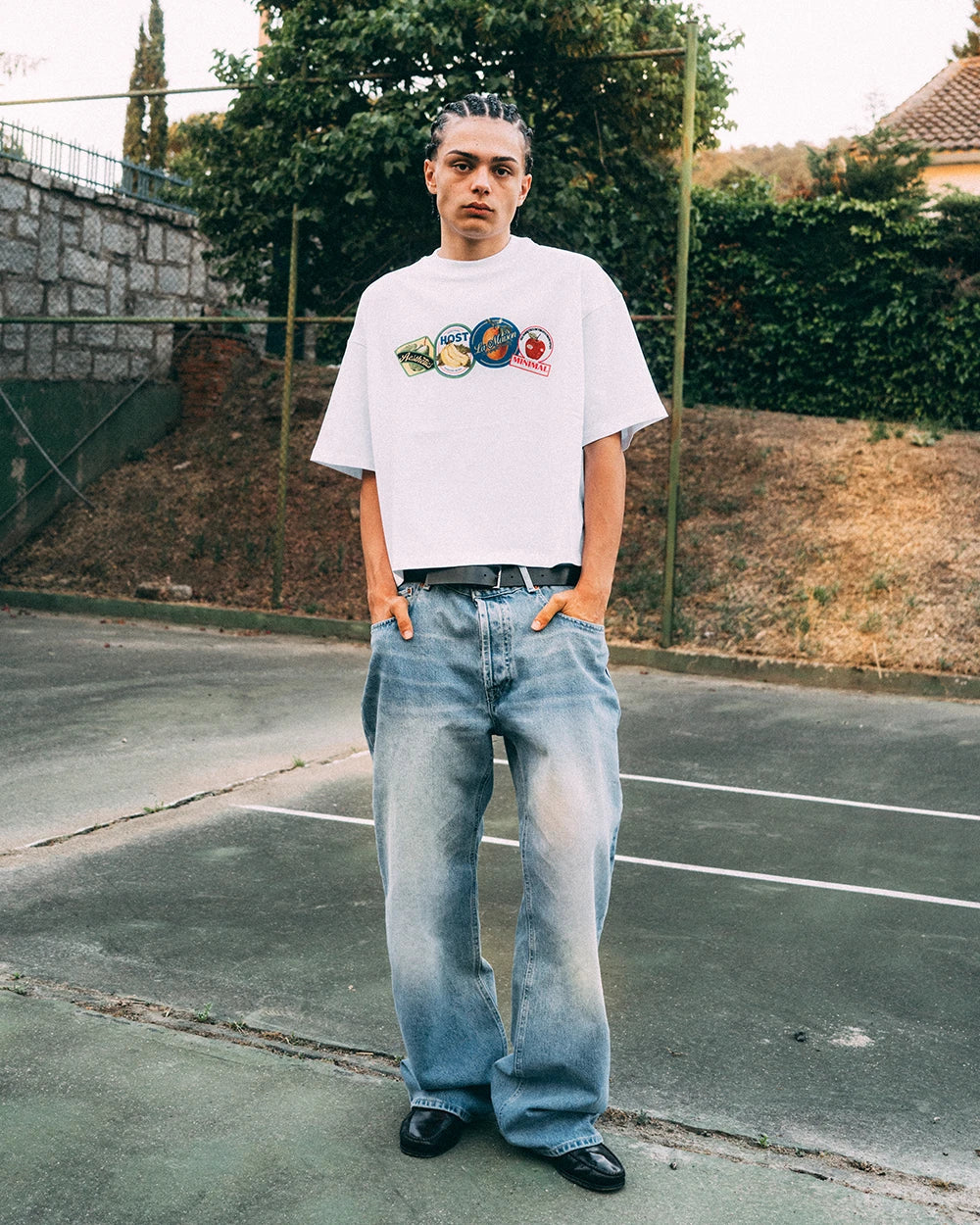 Maison Host Flavorz T-Shirt Weiß