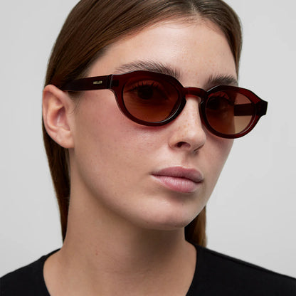 Meller Tuma Maroon Brown