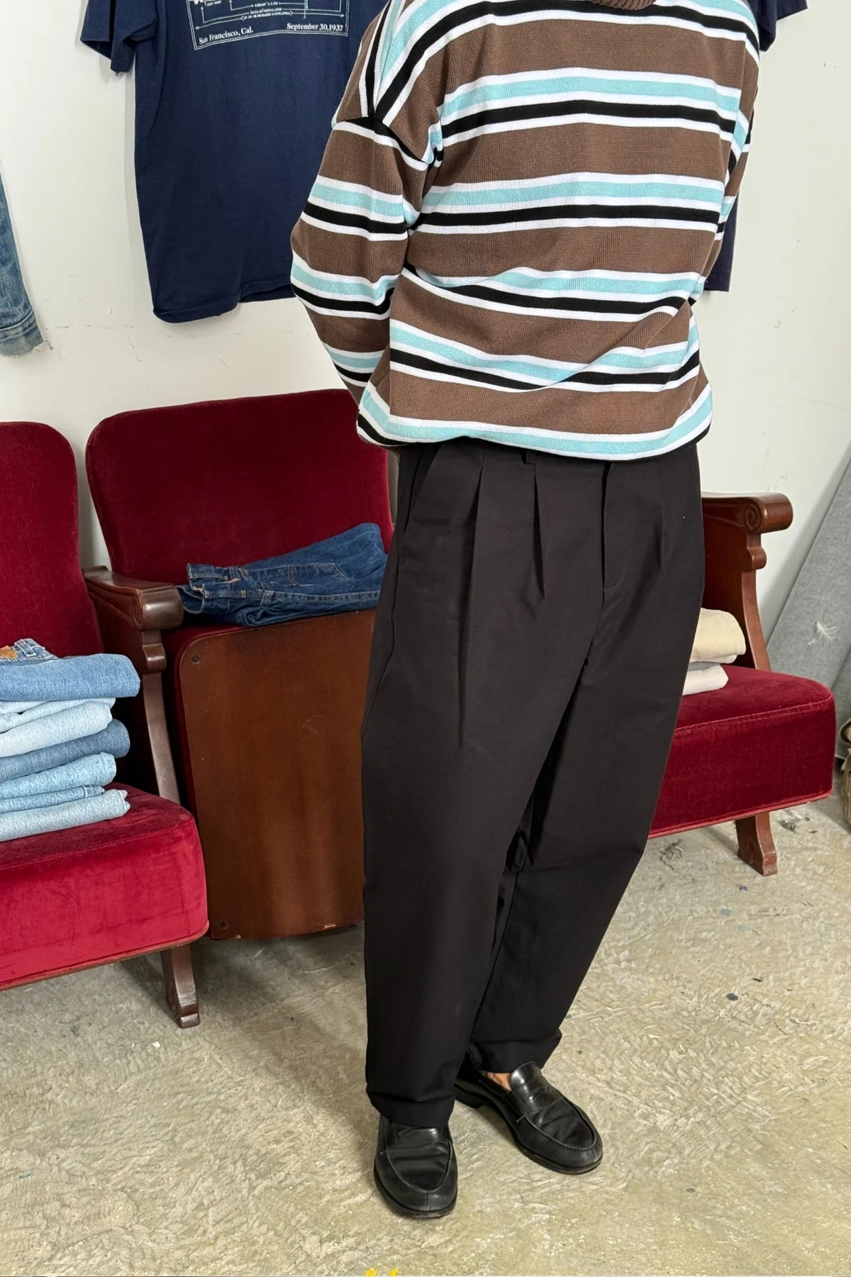 NWHR Chino Black Pant