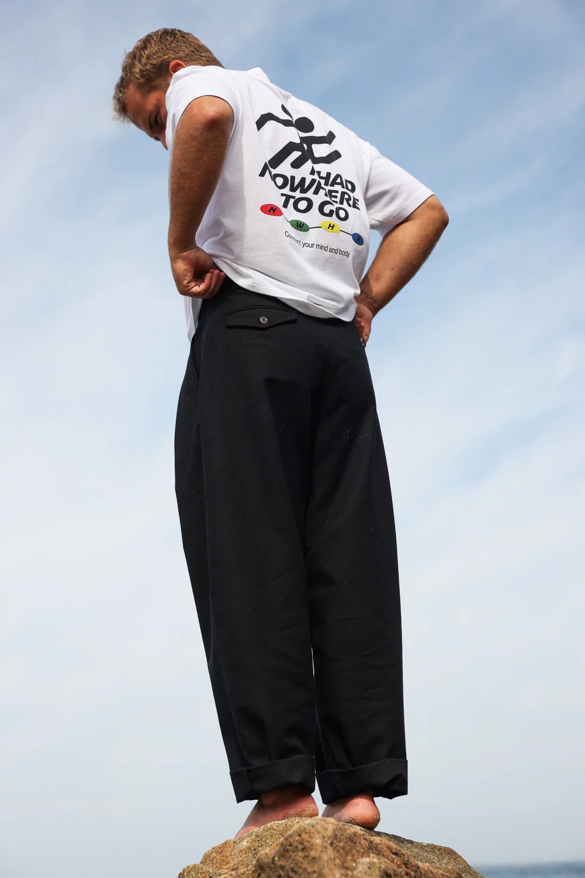 NWHR Chino Black Pant
