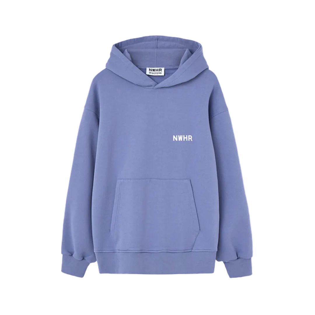 NWHR Hoodie Blue Washed