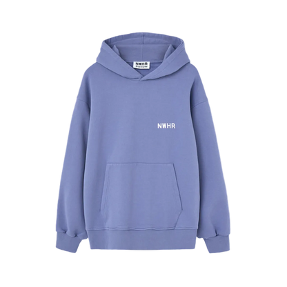 NWHR Hoodie Blue Washed
