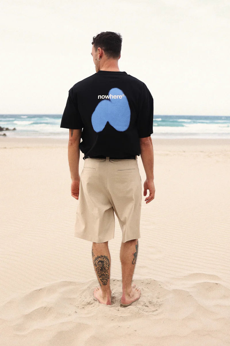 NWHR Spray Black Tee