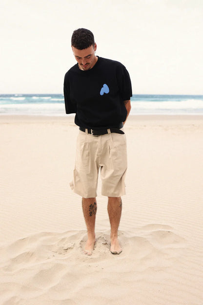NWHR Spray Black Tee