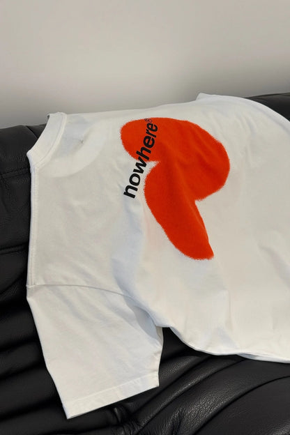 NWHR Spray White Tee