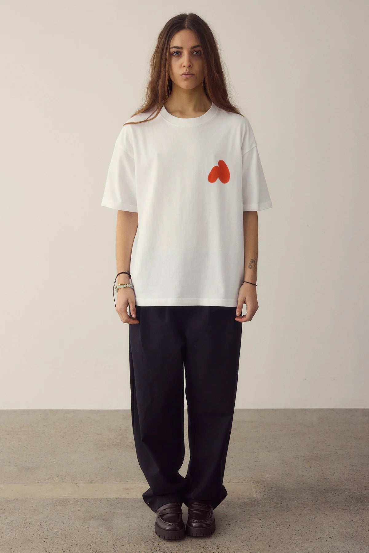 NWHR Spray White Tee
