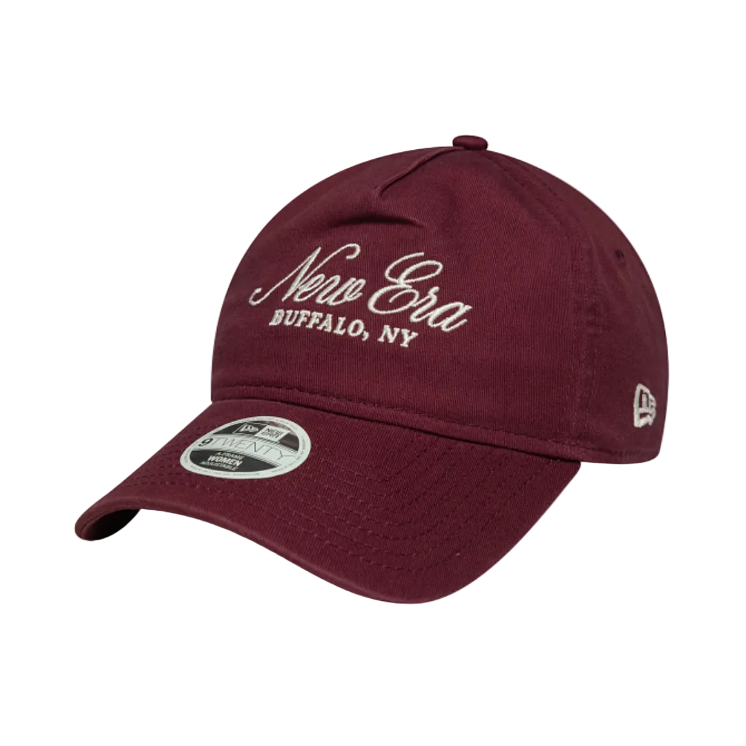New Era 9FORTY Damen Bordeaux