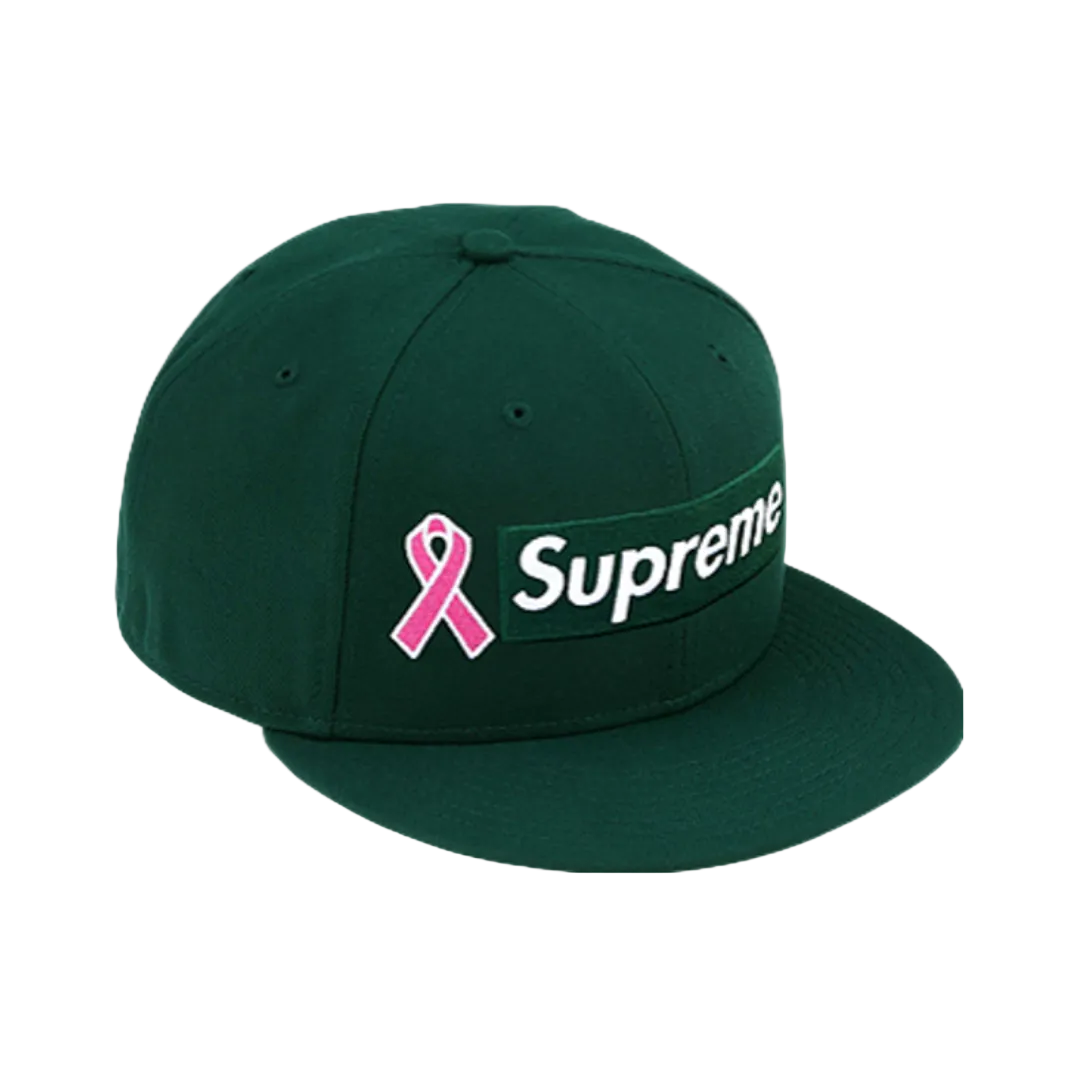 New Era 59FIFTY Supreme Cancer Awareness Green