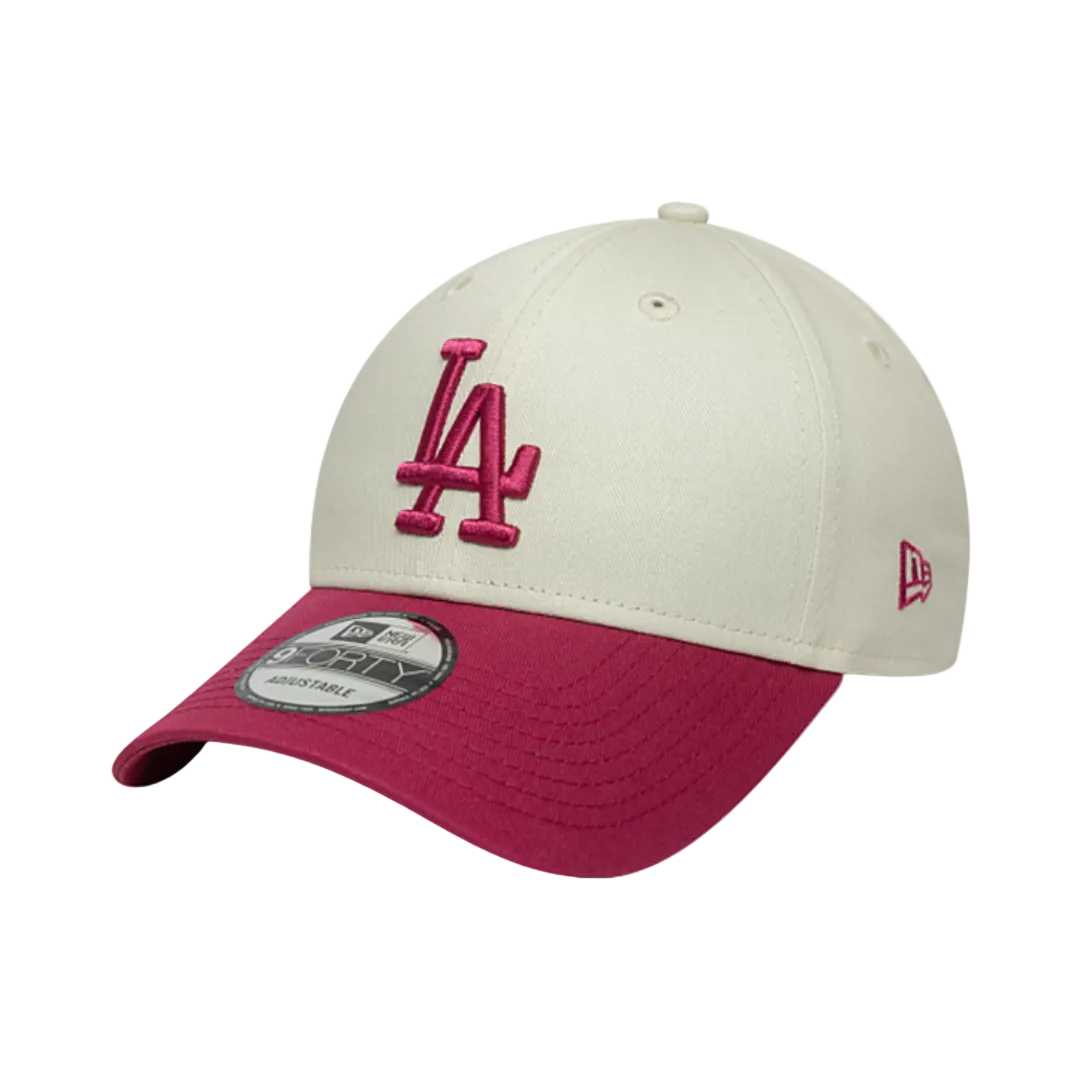 New Era 9FORTY LA Rot Beige