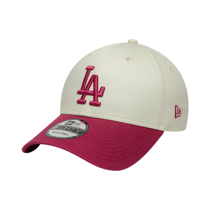 New Era 9FORTY LA Rot Beige