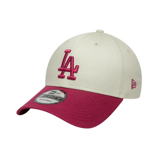 New Era 9FORTY LA Red Cream