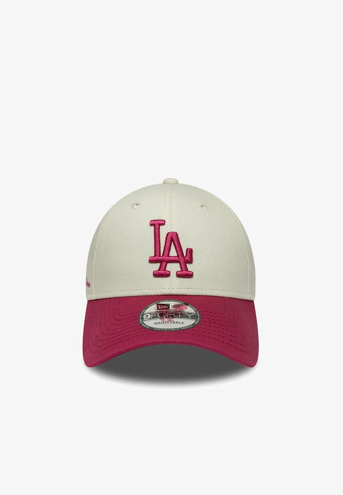New Era 9FORTY LA Red Cream