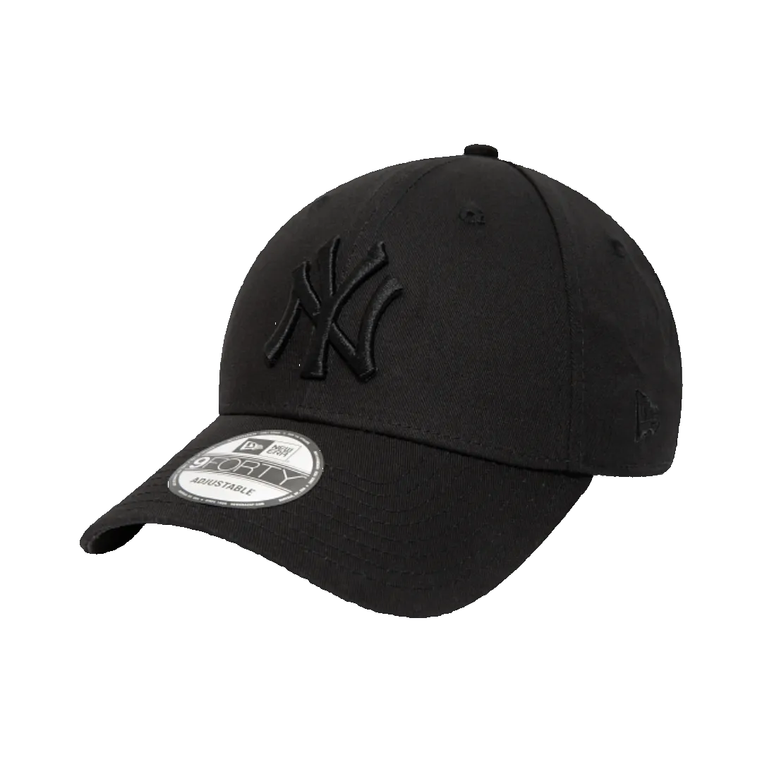 New Era 9FORTY NY Komplett Schwarz