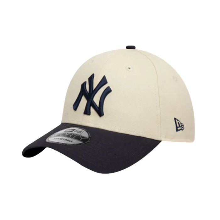 New Era 9FORTY NY Navy Cream