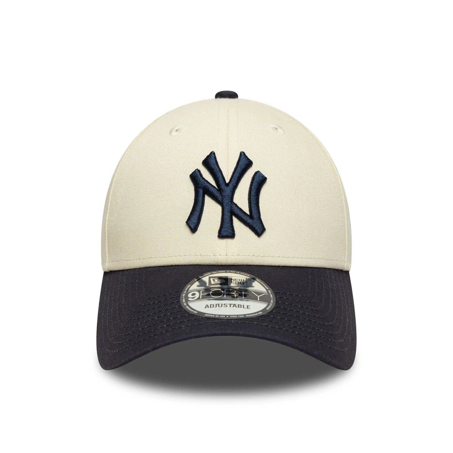 New Era 9FORTY NY Navy Cream