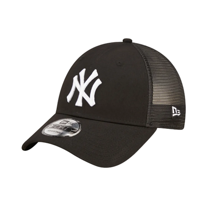 New Era NY Full Black Trucker