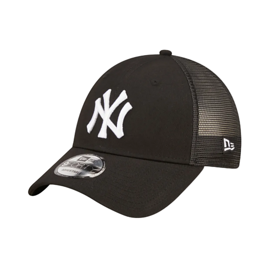 New Era NY Full Black Trucker