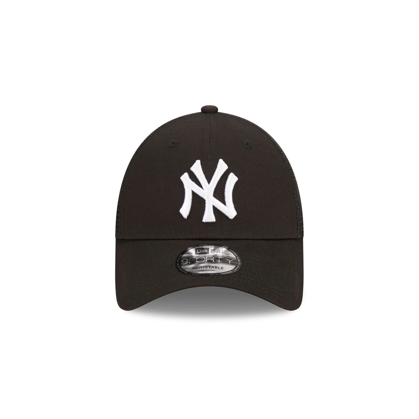 New Era NY Full Black Trucker