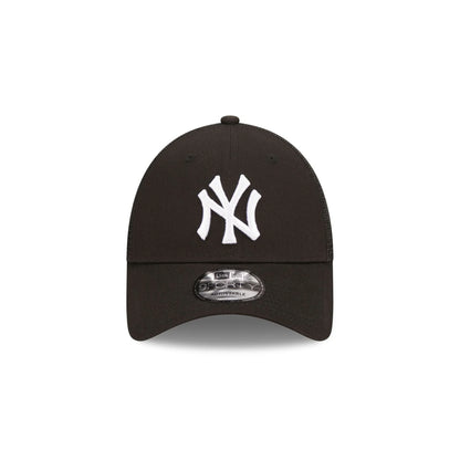 New Era NY Full Black Trucker