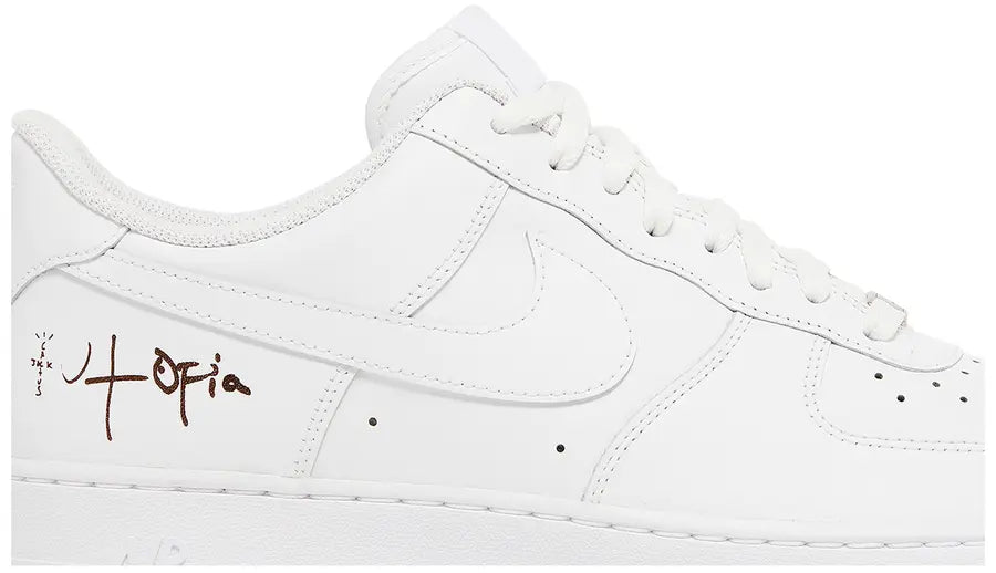 Nike Air Force 1 Low 07 White Travis Scott Cactus Jack Utopia Edition