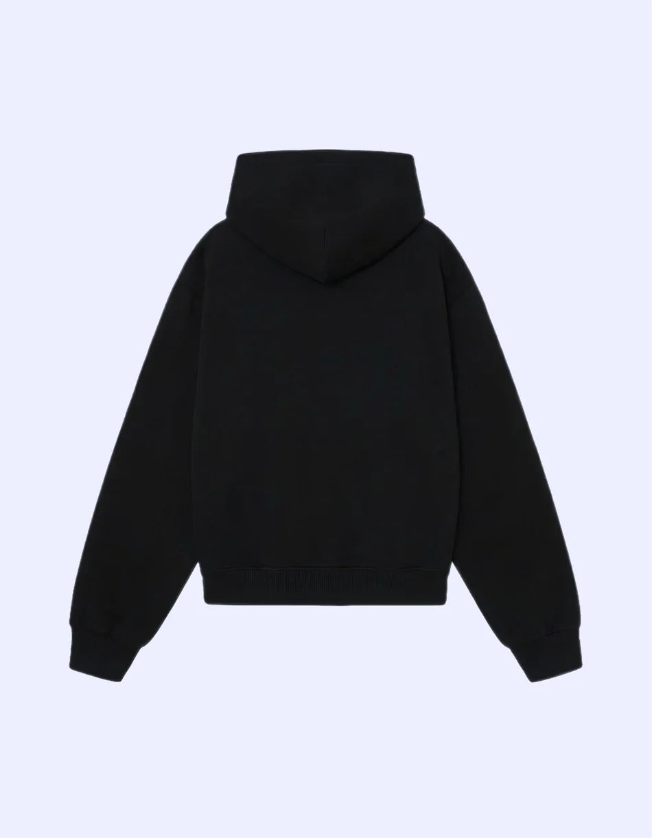 NoEmotions Blossom Zip Hoodie Black