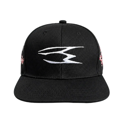 NoEmotions Flower Hat Black