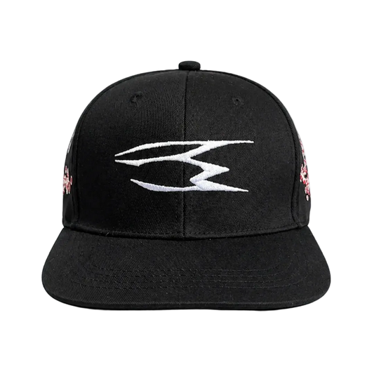 NoEmotions Flower Hat Black