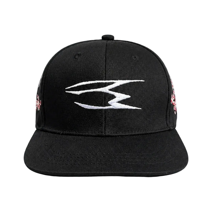 NoEmotions Flower Hat Black