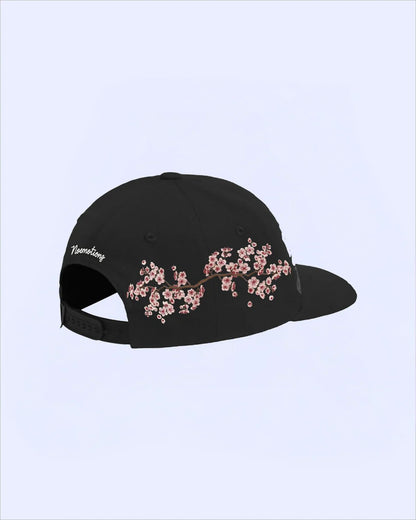NoEmotions Flower Hat Black