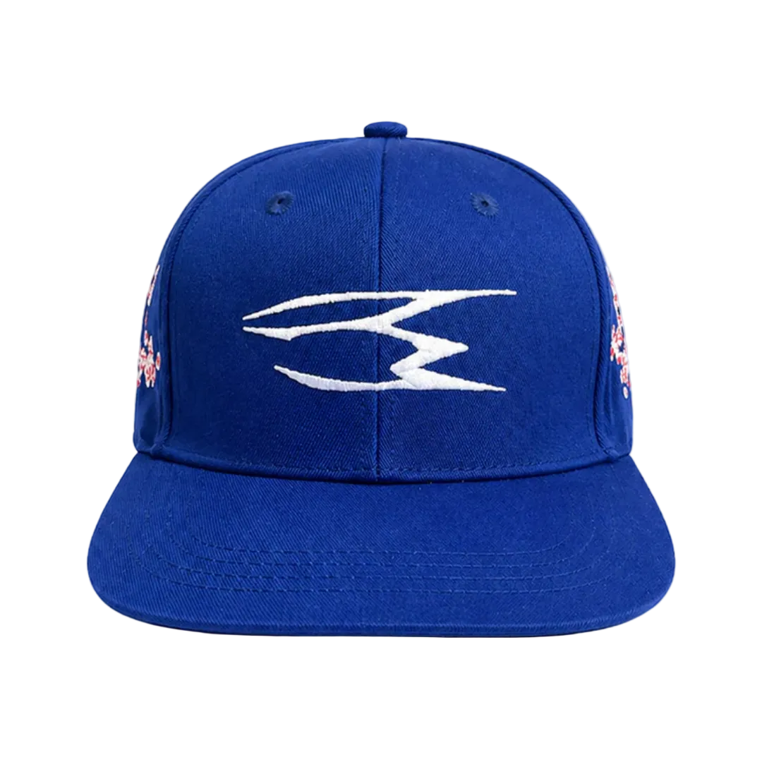 NoEmotions Flower Hat Blue