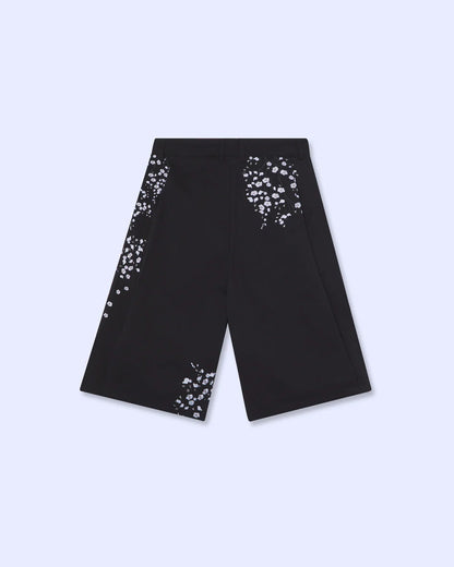 NoEmotions Flower Jort Black